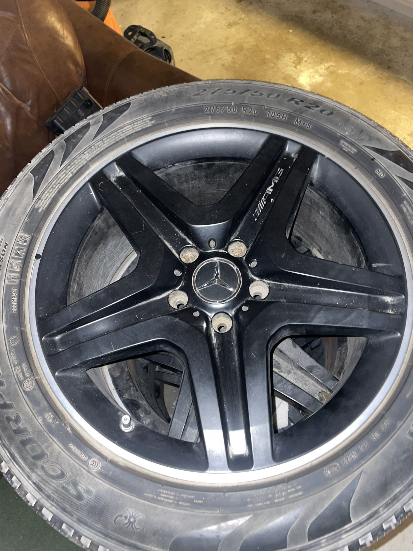 Real 20” AMG Wheels