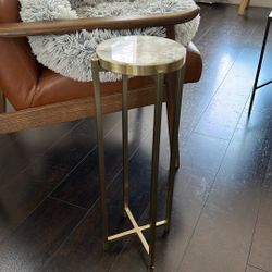World Market Marble End Table