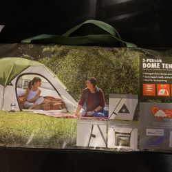 3 Person Dome Tent Clip & Camp Tent Ozark Trail 7'x7'x3.5' Unisex Camping 