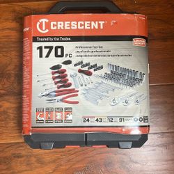 Crescent 170 pc Professional Tool Set New