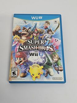 Super Smash Bros Nintendo Wii U Game 