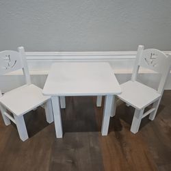 Doll Table And Chairs