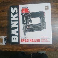 Banks 18 Gauge Brad Nailer