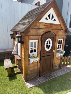 Wooden Playhouse