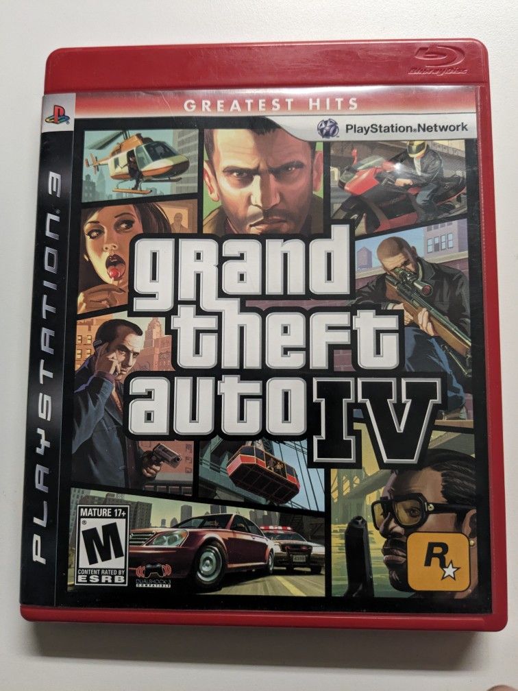 Grand Theft Auto 4 - Like New - Greatest Hits - PS3