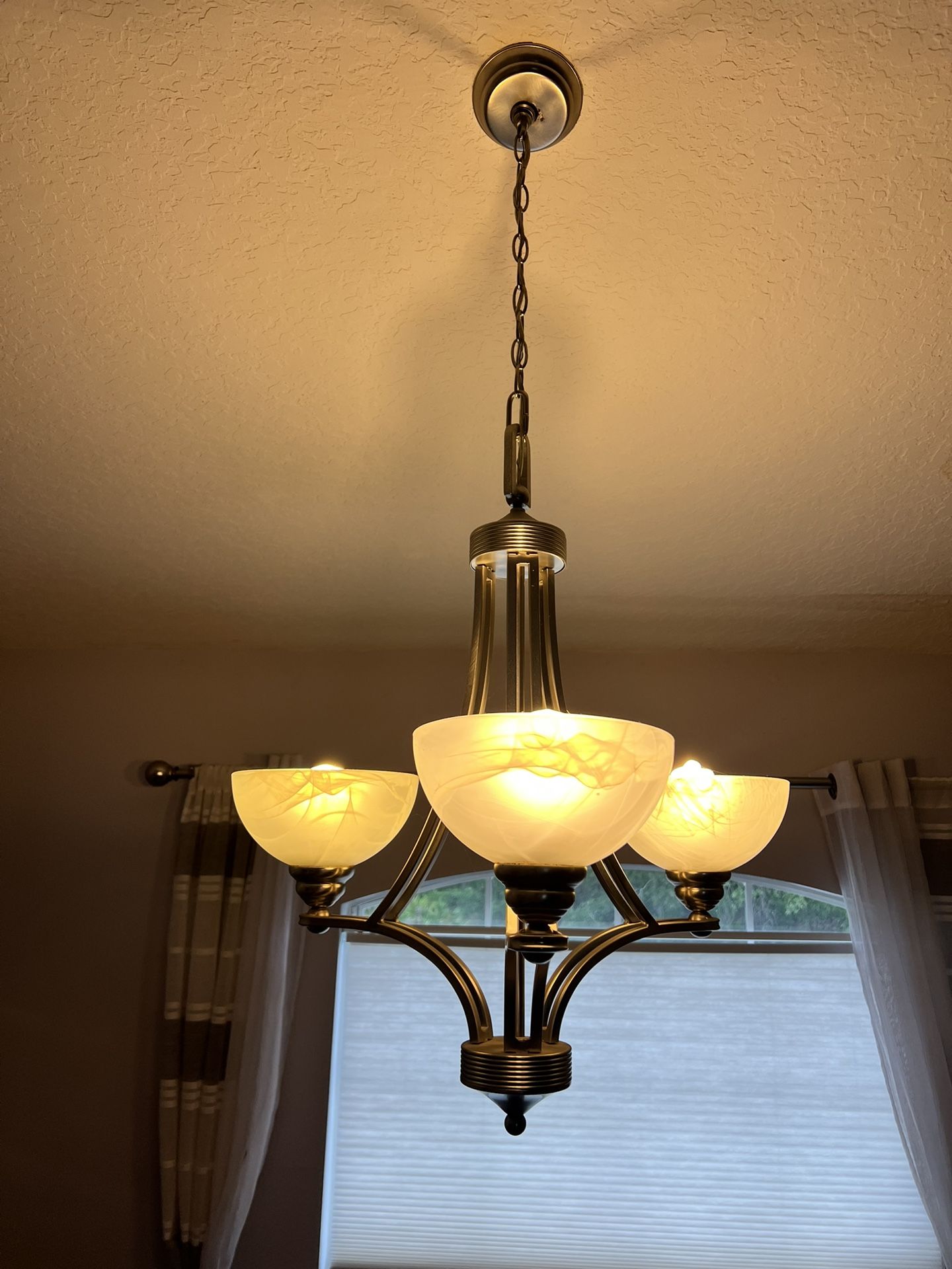 Hanging Dining And entryway Lighting Brushed Nickel