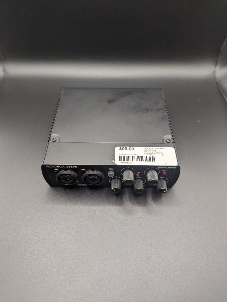 PRE SONUS M:AUDIO BOX USB96 AUDIO INTERFACE