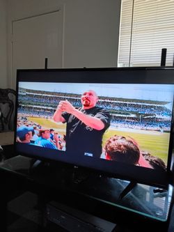 Entertainment center with TV stand DVD VCR players