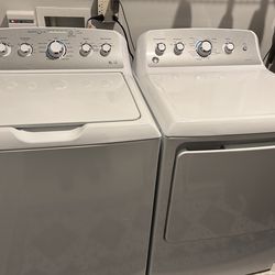 GE Washer & Electric Dryer Set – Excellent Working Condition – White