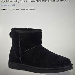 Koolabura by UGG BURA mini men's winter boots Size 9