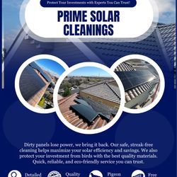 SOLAR/ROOF CLEANINGS