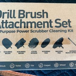 🚀 Holikme Drill Brush Attachment Set – All-Purpose Power Scrubbing Kit!