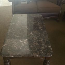 Ashley Furniture, Coffee Table And Two End Tables