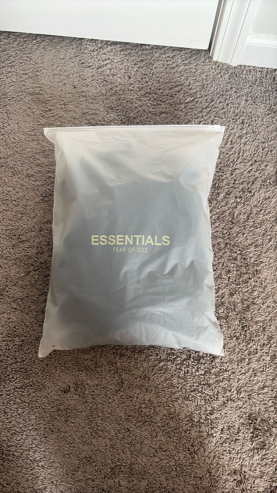Black Essentials Hoodie