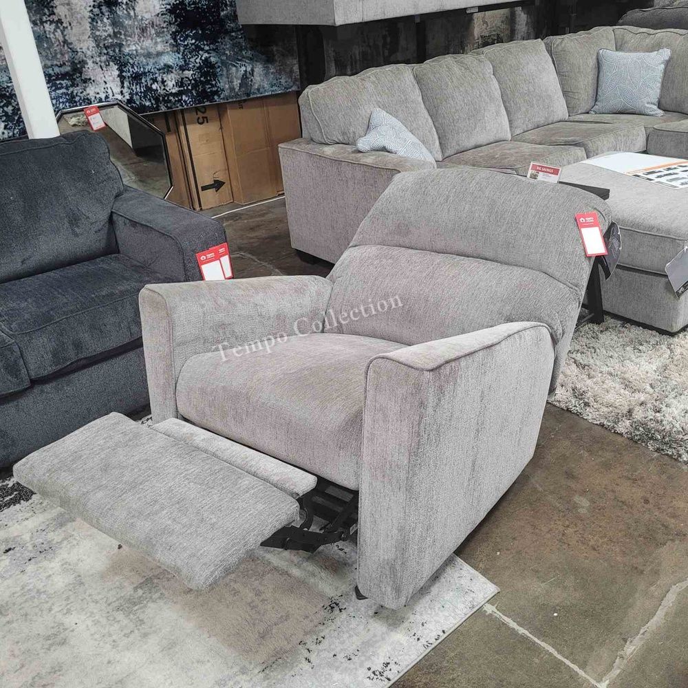 Rocker Recliner, Relaxing, Alloy Color, SKU#1087214RR