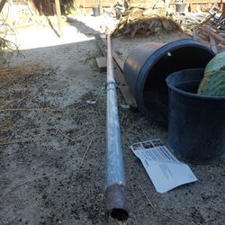 20" Aluminum Antennae  Mast Attaches To Side Of Building