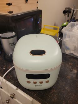 Bear Digital Rice Cooker - 4 Cups - Sage Green
