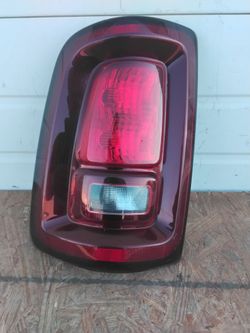 2025-2026 Dodge Ram 2500 Rear Taillight