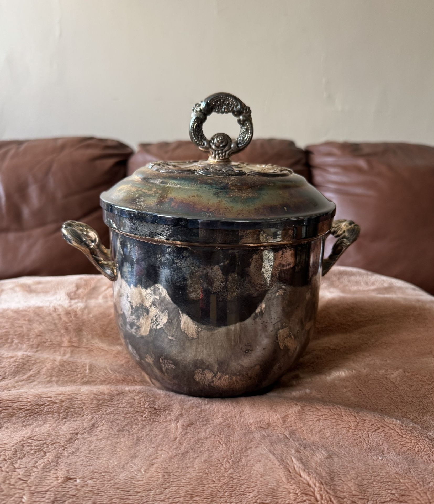 Sliver Plated Ice Bucket
