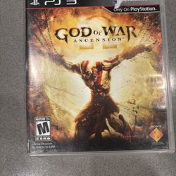  God of War: Ascension – PS3 – Complete in Case with Manual