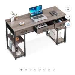 Gray 48 Inch Desk