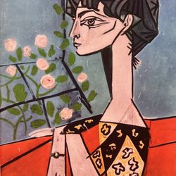 Jaqueline With Flowers