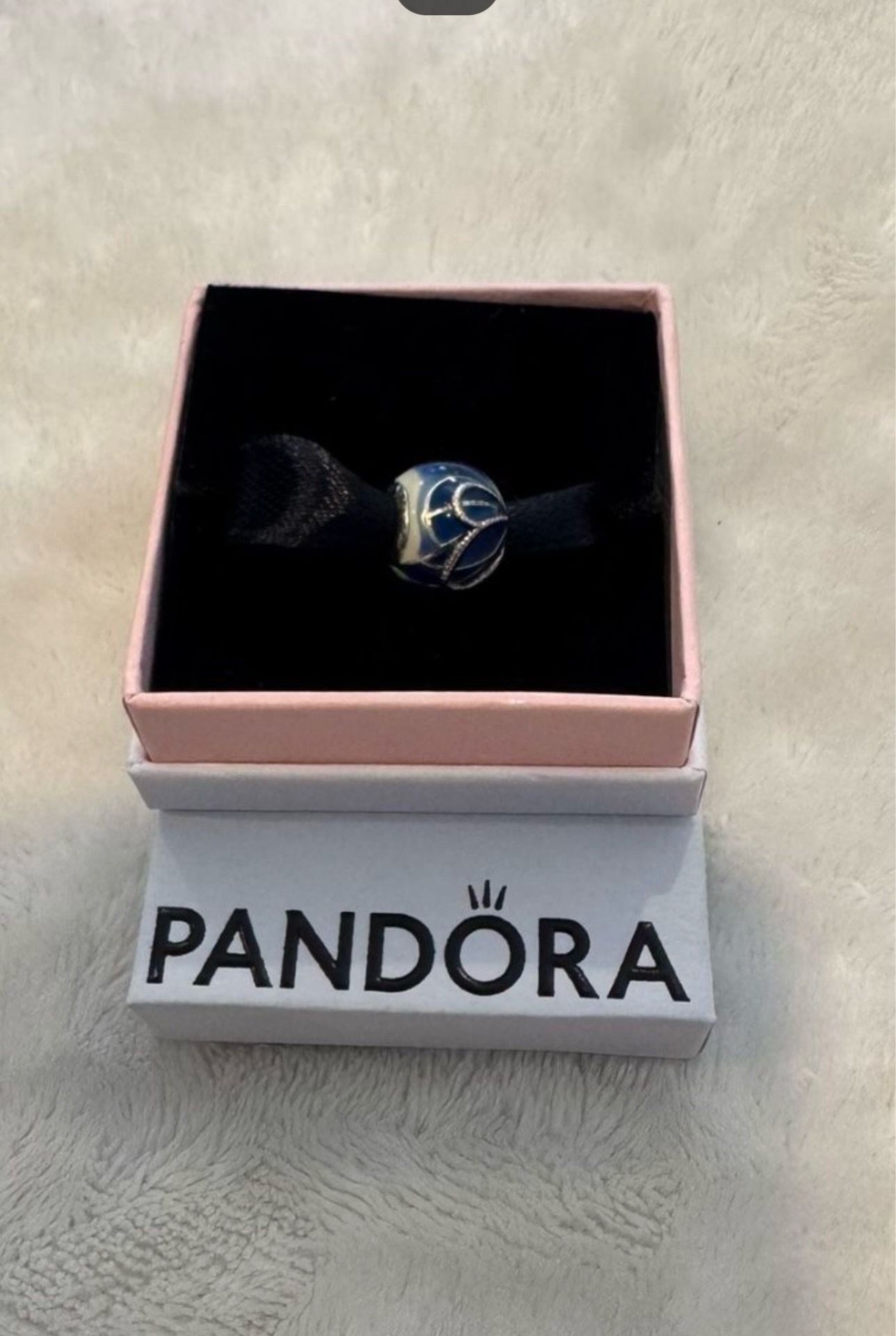 Pandora blue butterfly charm