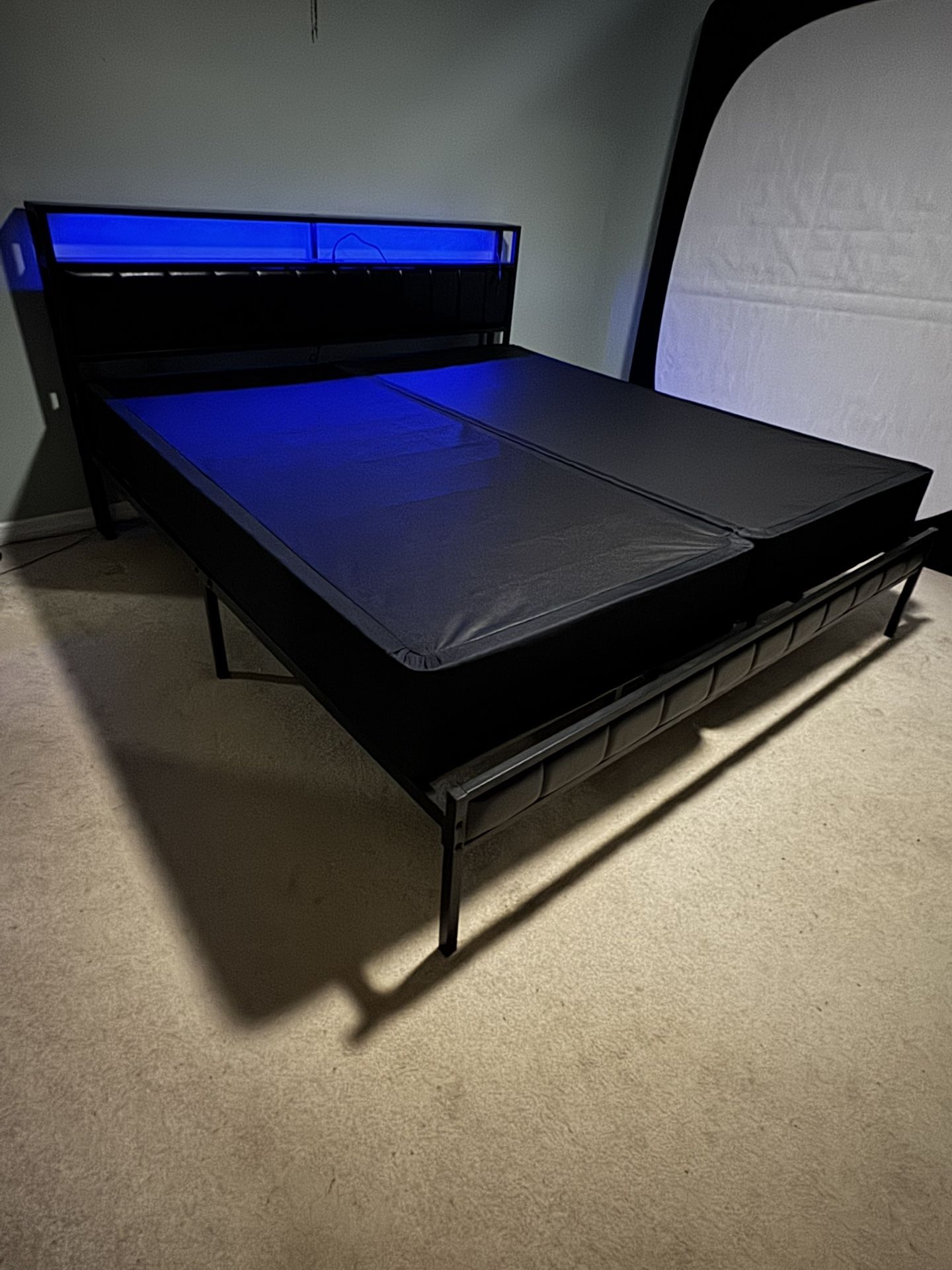 King Size Bed Frame And Box Springs