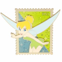 Disney Royal Stamp Peter Pan Tinker Bell Collectible Pin IN HAND