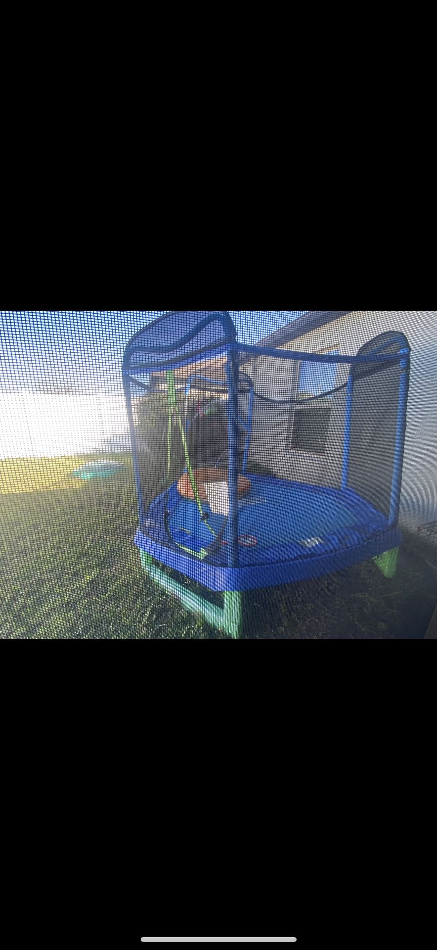 Toddler Trampoline And Swing