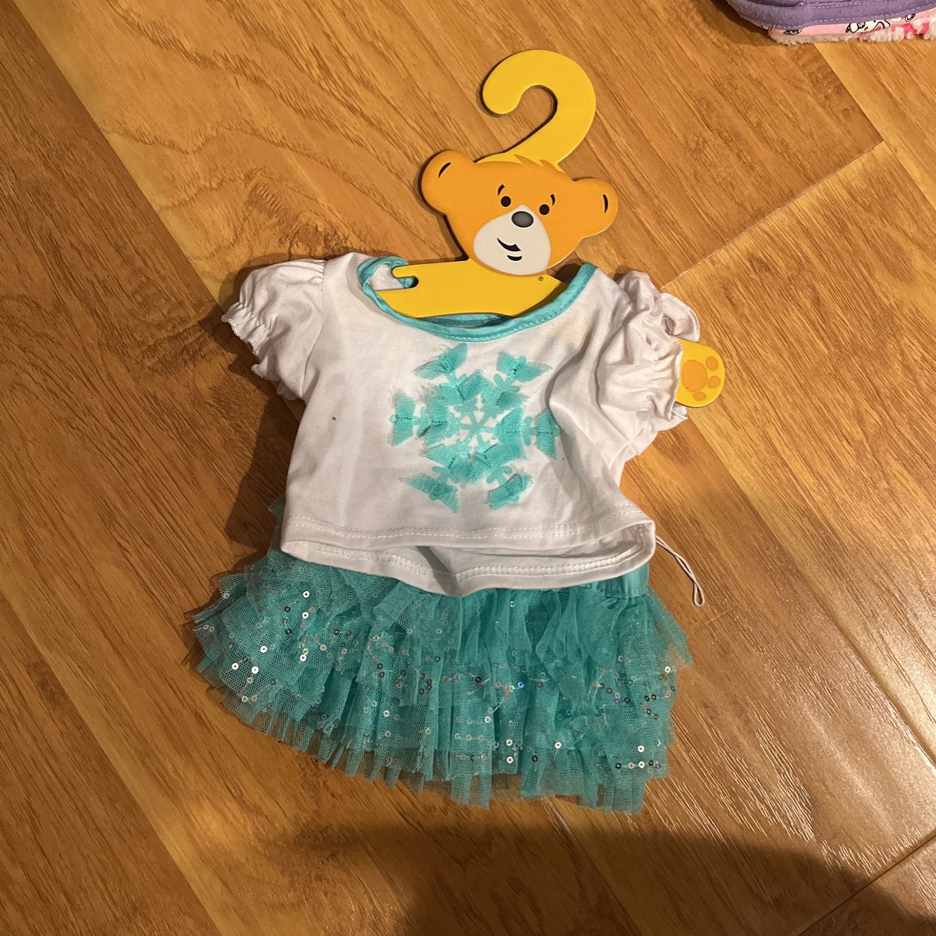 Build A Bear Snowflake Outfit
