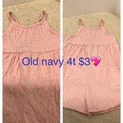 Romper Great Condition For Girls Size 4t 💖💖💖firm Price XX