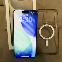 iPhone 15 Pro Max – 512GB – Silver – Excellent Condition-Unlocked