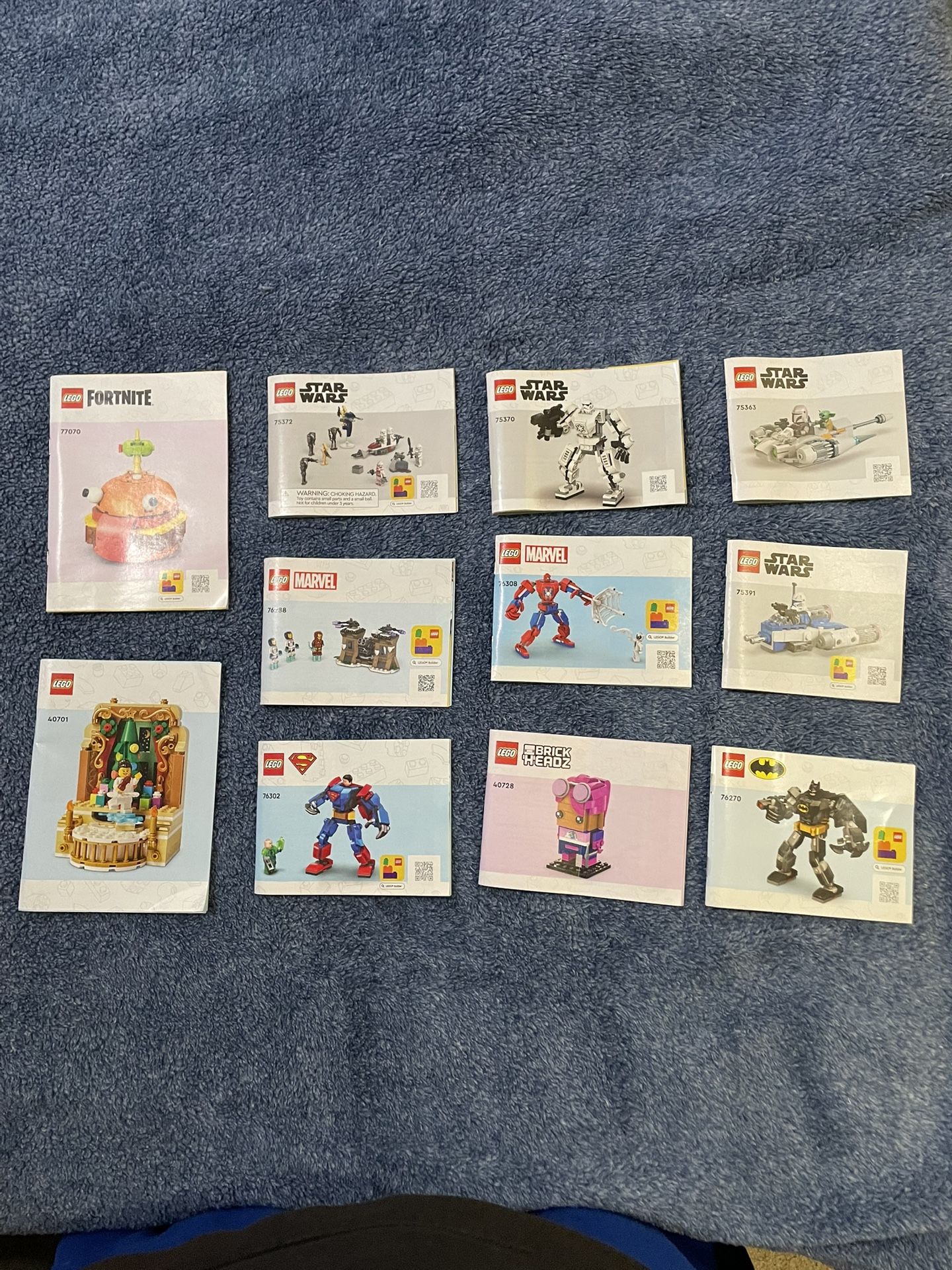Lego Instruction Books
