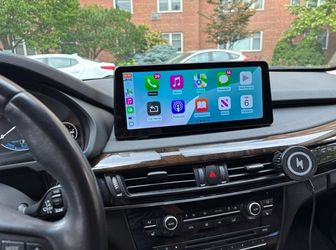  12.3 Inch Car Radio for BMW X5 X6 M Series F15 F16 F85 F86 (2014-2017) Carplay Android Auto Multimedia Audio Stereo Touch(Linu