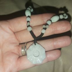 Jade Necklace Really Pretty.