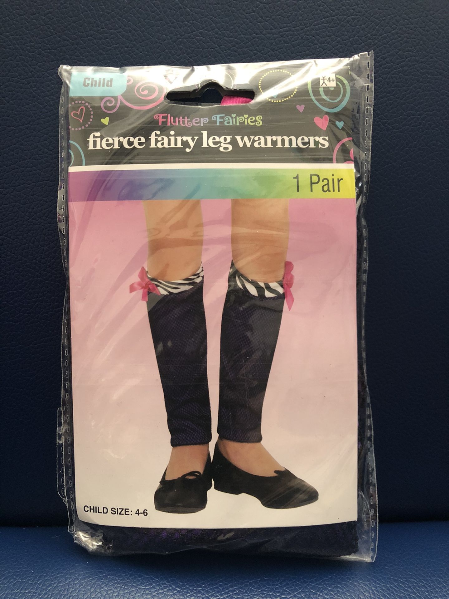 Child Fierce Fairly Leg Warmers - (Halloween) New never worn