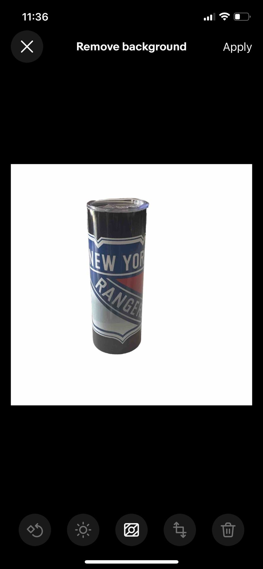 New York Rangers Brand New Water Bottle