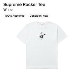 Supreme Rocker Tee
White Size Large