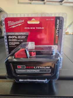 Milwaukee 6ah battery