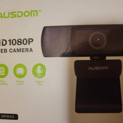AUSDOM AF(contact info removed)p Webcam w/ Microphone USB AutoFocus PC Camera