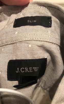 J crew button down. Slim fit size med