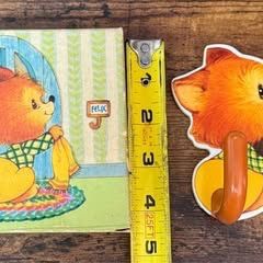 Vintage Avon Bath Buddies Felix Fox Hook 1982 just $3