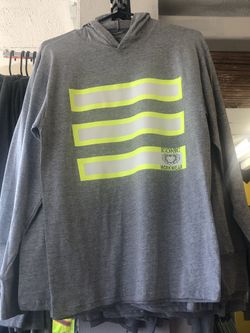 High Visibility Safety Long Sleeves with Hoodie