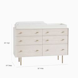 West Elm Kids Dresser Topper For Changing Station