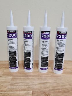 Wall Base Adhesive Roberts