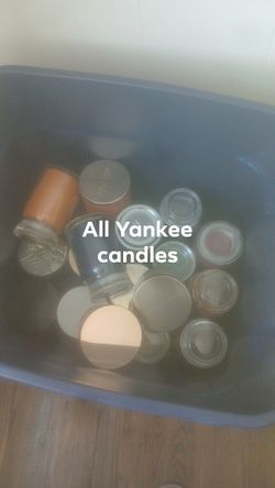 Candles (yankee bath and body and glade)