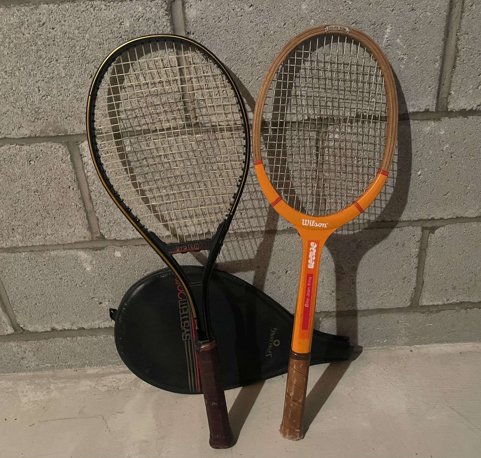 Two Tennis Rackets