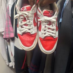 Championship Red Dunks 