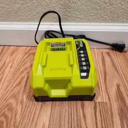 Ryobi 40v Rapid Charging Fast Battery Charger OP406